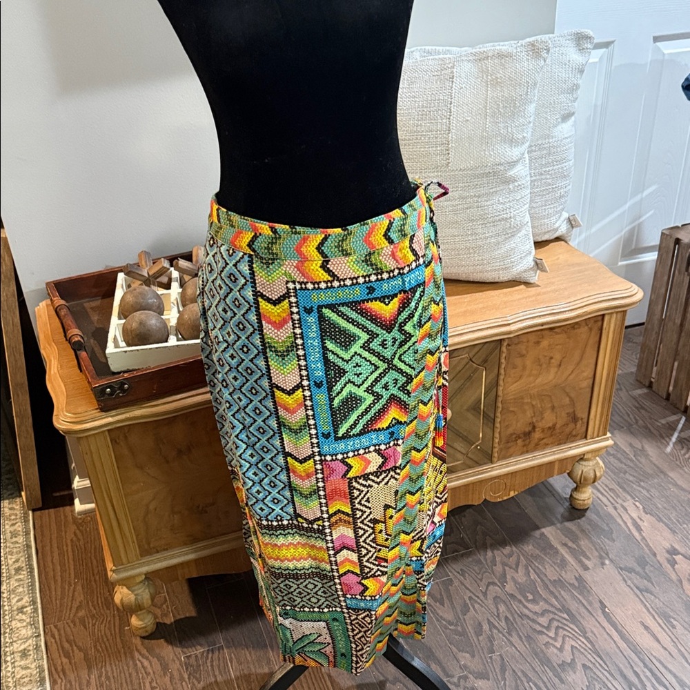Colorful FARM Rio Wrap/Skirt